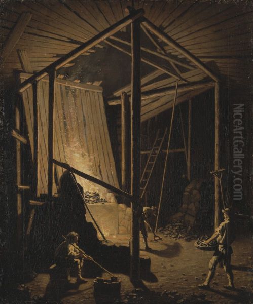 Copper Foundry at the Falun Mine - view 1