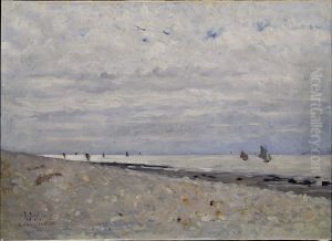 Sea Landscape off Honfleur by Richard Bergh
