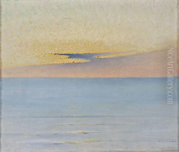 Sea in Sunset - view 1