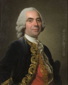 Portrait of a Cavalier by Alexander Roslin