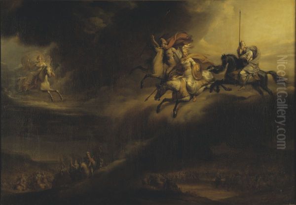 Valkyries Riding into Battle - view 1