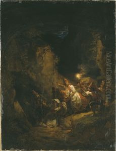 Italian Bandits Abducting Some Women by Aleksander Laureus