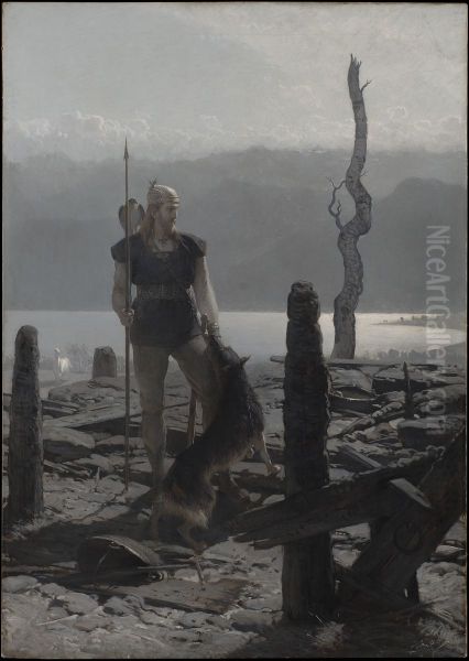 Frithiofs aterkomst (ur Frithiofs saga) - view 1