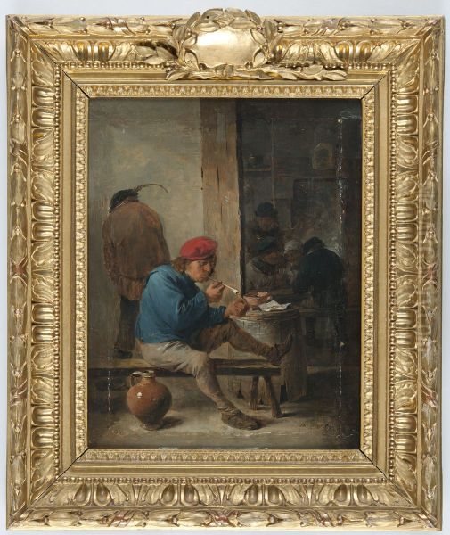 Tavern Scene with Smokers - view 1