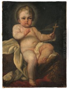 The Christ Child Holding a Cross The Christ Child Holding a Cross