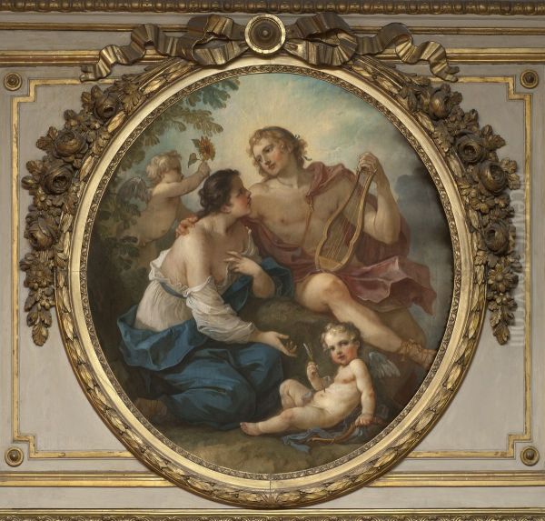 Apollon och Clytia - view 1