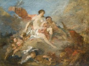 Venus Et Vulcain, D'apres Francois Boucher by Jean-Baptiste Carpeaux