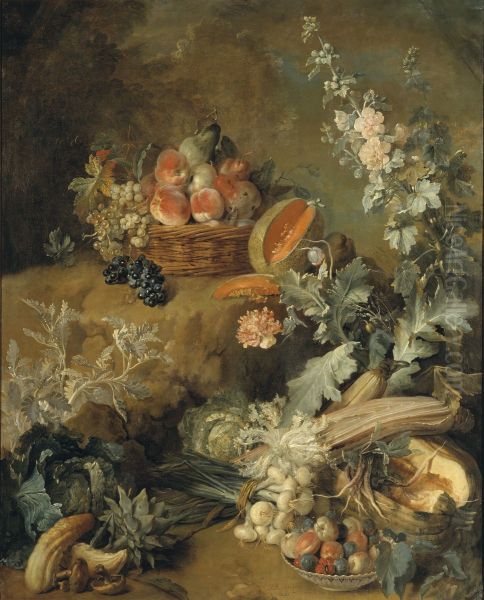 Still Life of Fruits and Vegetables ("Earth") - view 1