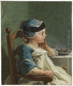 Gosse i barnstol (Jean-Bernard Restout 1732-1797) Gosse i barnstol (Jean-Bernard Restout 1732-1797)