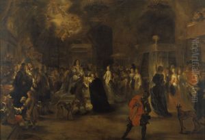 Karl X Gustavs formalning 1654 by Jurgen Ovens