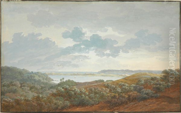 Rugenlandschaft mit Meeresbucht - view 1