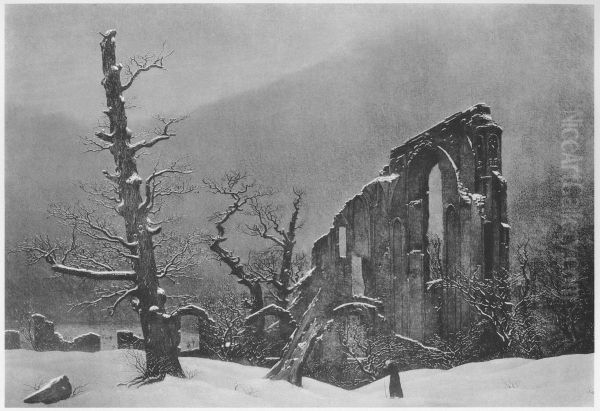Winter (Monk in the Snow) - view 1