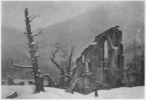 Winter (Monk in the Snow) by Caspar David Friedrich