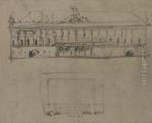 Projet De Decoration Pour La Facade De L'hotel De Ville De Valenciennes by Jean-Baptiste Carpeaux