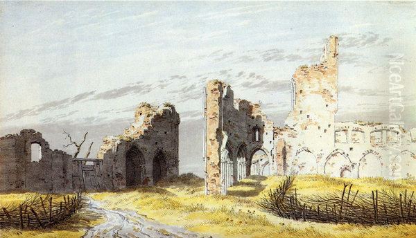 Ruins of the monastery Eldena - view 1