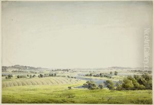 Landscape of Rugen near Putbus Landscape of Rugen near Putbus