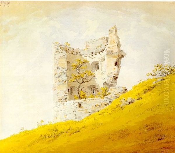 Ruins of Teplitz Castle - view 1