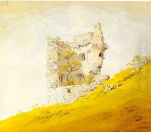 Ruins of Teplitz Castle by Caspar David Friedrich
