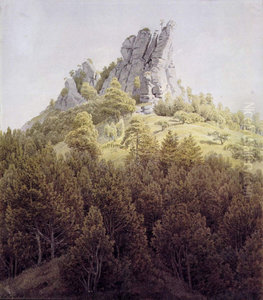 Der Feldstein bei Rathen Der Feldstein bei Rathen