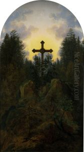 Cross in the mountains