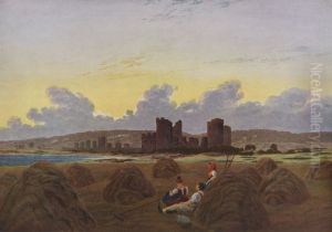 Rast bei der Heuernte by Caspar David Friedrich