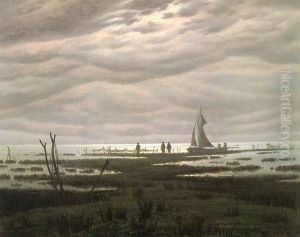 Flachlandschaft am Greifswalder Bodden