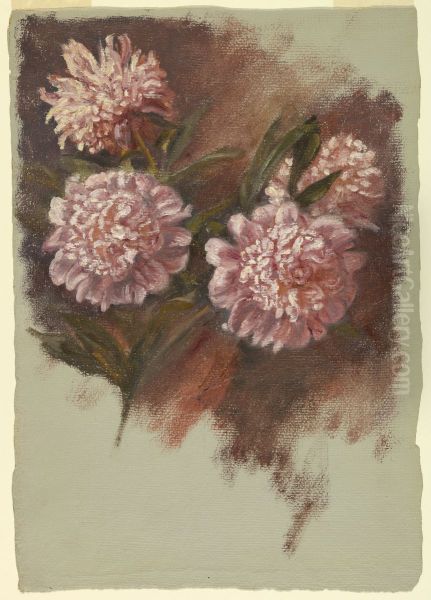 Painting, Red Peonies, 19th-20th century - view 1