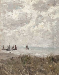 Seascape by David Adolph Constanz Artz