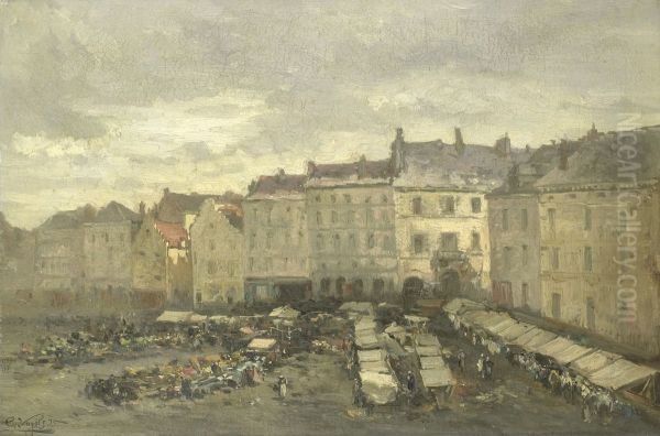 The Grote Zavel (Grand Sablon), Brussels - view 1