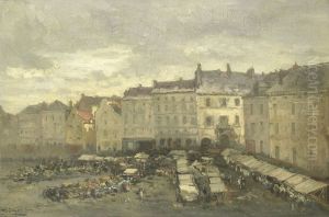 The Grote Zavel (Grand Sablon), Brussels