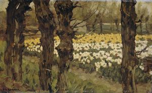 Tulip Fields by Antonie Louis Koster