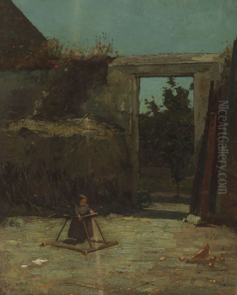 The French Farmyard - view 1