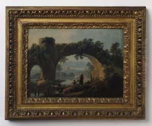 Landscape with Rustic Figures