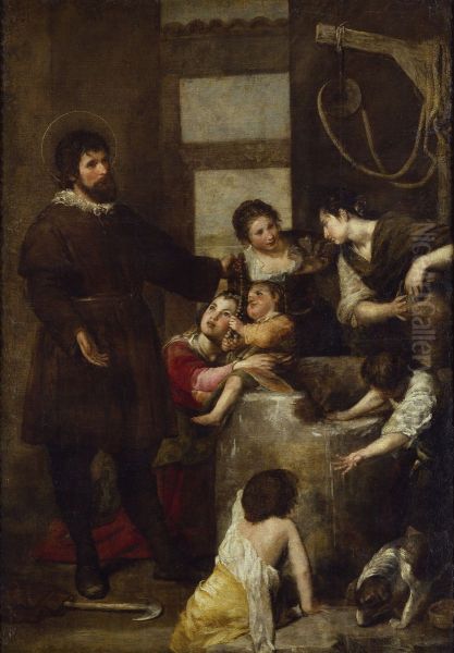 The Miracle at the Well - view 1