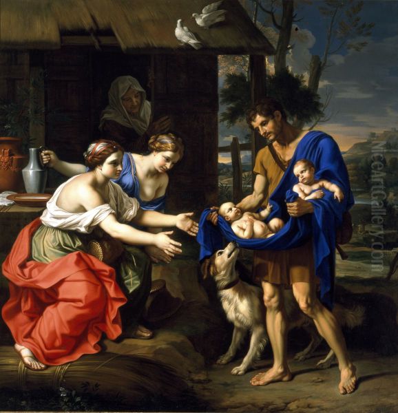 The Shepherd Faustulus Bringing Romulus and Remus to His Wife - view 1