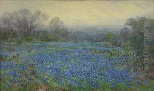 Untitled (Field of Bluebonnets) by Julian Onderdonk