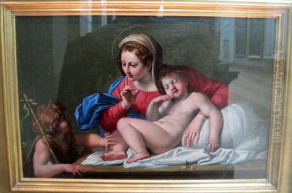 Madonna and Child with St. John - view 1