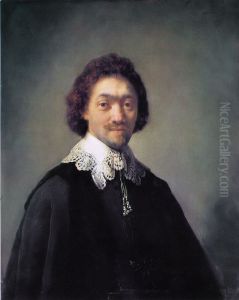 Portrait of Maurits Huygens (1595-1642) by Rembrandt