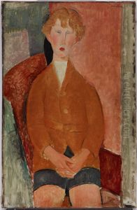Boy in Short Pants by Amedeo Modigliani
