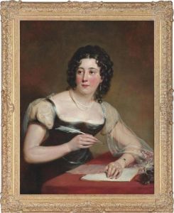 Portrait Of A Lady by Margaret Sarah Carpenter