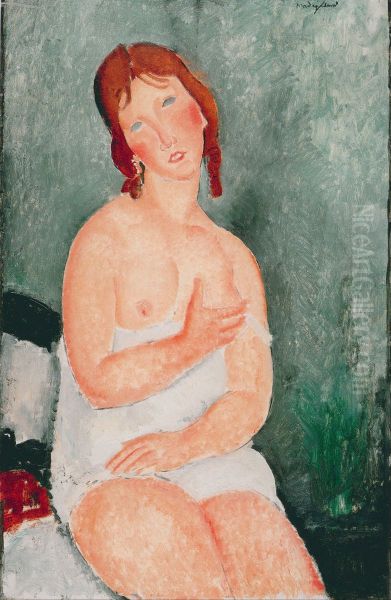 Young Woman in a Shirt, 1918 - view 1