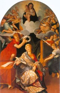 Saint Cecilia by Andres de la Concha