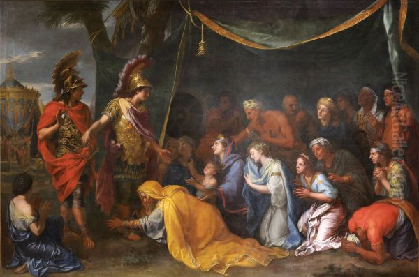 The Queens of Persia at the feet of Alexander, also called The Tent of Darius - view 1