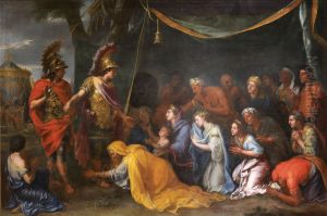 The Queens of Persia at the feet of Alexander, also called The Tent of Darius