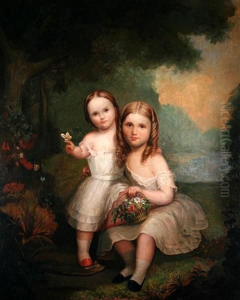 Two Sisters Before A Landscape - view 1