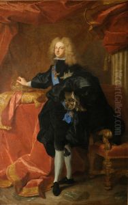 Portrait of Philip V, King of Spain by Hyacinthe Rigaud