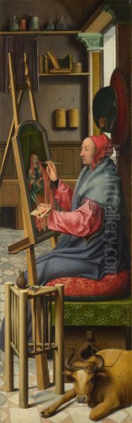 Saint Luke painting the Virgin and Child - view 1