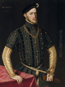 Retrato de Felipe II by Antonis Mor