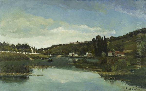 The Marne at Chennevieres - view 1