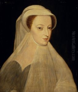 Mary, Queen of Scots, 1542 - 1587. Reigned 1542 - 1567 (In white mourning)